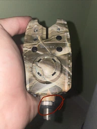 Сигнализатор поклевки BoyaBY Carp Sensor YL-6 + свингер на цепочке с подключением цвет синий