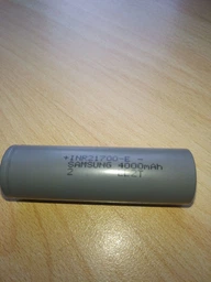 Аккумулятор Samsung 21700 Li-Ion (For Tesla) INR21700E, 4000mAh-5C, 4.2/3.7/2.5V Gray (YT22670) фото от покупателей 2