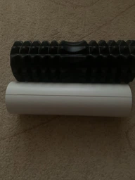 Масажний ролик EasyFit Grid Roller 45 см v.2.2 Помаранчевий (EF-2028-OR) фото від покупців 2