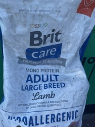 Корм для собак великих порід Brit Care Dog Hypoallergenic Adult Large Breed гіпоалергенний з ягнятком 12 кг (172222) фото від покупців 4