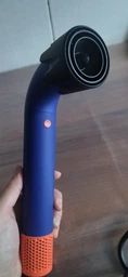 Професійний фен для волосся Hair Dryer + насадка, 1600 Вт синій ( Supersonic HD18 ) фото від покупців 1