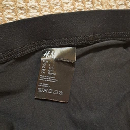 Трусы-боксеры однотонные для мужчины H&M 0564309022 S Черный