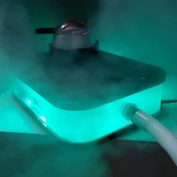 Кальян Capsule Black 25х15см с LED подсветкой компактный полный комплект с хорошей тягой походный гарден капсул черный фото от покупателей 1