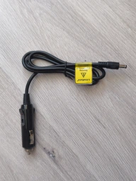 Автомобильный адаптер 12V, кабель от прикуривателя 5.5×2.1, DC адаптер авто, питание зарядной станции от авто, автомобильный блок питания, спиральный кабель 12V(542)