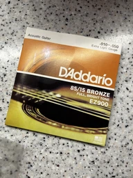 Струни для акустичної гітари D'ADDARIO EZ900 Bronze 010-.050 фото от покупателей 2