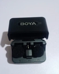 Бездротовий мікрофон BOYA BY-V30 Type-C 2 мікрофона Black фото от покупателей 2