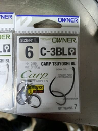 53270 - №6 Гачки "OWNER" C-3BL w/EYE (JAPAN)