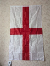 Флаг Англии 90x150см Flag of England (St George's Cross Red White Banner)