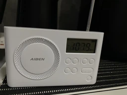 Радіоприймач кишеньковий з акумулятором 1200 мАг AIBEN C5S White (00-0001366)