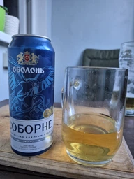 Упаковка пива Оболонь Соборное светлое пастеризованное 4.9% 0.5 л х 24 шт (4820000191180)