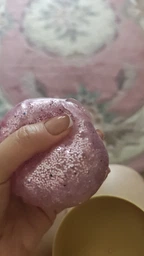 Сквіш Пельмень 10 см у коробочці, іграшка-антистрес Glitter Dumpling усміхнений пельмешка в пароварці фото від покупців 2
