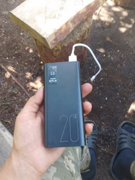 Повербанк 20000 mah мощный павербанк для роутера powerbank с быстрой зарядкой пауербанк power bank 22,5W для телефона смартфона фото от покупателей 4