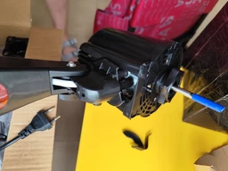 Підлоговий вентилятор Grunhelm GFS-4010 40 см 40 Вт з автоповоротом 70 градусів регулюванням висоти та нахилу три швидкості потужний вентилятор для дому офісу ефективна циркуляція повітря