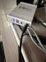 Mini UPS WGP, Powerbank на 10400Mah, виходи USB, DC 9V, 12V. ДБЖ для Роутерів + БЛОК ЖИВЛЕННЯ Білий + Кабель розподілу фото від покупців 2