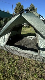 Намет тримісний автоматичний Naturehike NH21ZP008, оливково-зелений фото от покупателей 1