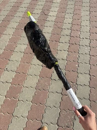 Швабра телескопічна для миття вікон з поворотом 180 градусів з додатковою насадкою