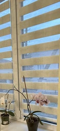 Ролета Bigimot День-ночь 38*170 см Светло-молочный текстурный