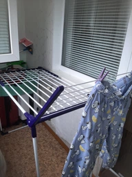 Сушилка для белья напольная складная сушка для одежды раскладная Rokar Rimini 15 метров