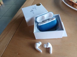 Навушники бездротові Air Pro 3 gen Bluetooth навушники безпроводні з мікрофоном активне шумозаглушення навушники блютуз з магнитнім зарядним кейсом MagSafe бездротова зарядка миттєве підключення White Kayfovo AE3GN фото від покупців 3