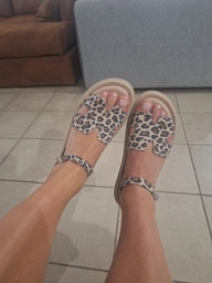 Женские сандалии кожаные PARADIZE SHOES ARM-5-23 39 Бежевый с черным (ROZ6501032566)