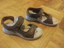 Мужские сандалии кожаные Lee Cooper LCW-26-01-4024 45 (30 см) Коричневые (5901479601956)
