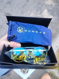 Окуляри для комп'ютера Gunnar World of Warcraft Alliance Edition, Amber