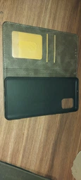 Чехол-книжка с кармашками UniCase Geometric Pattern для Samsung Galaxy A71 (A715) - Brown фото от покупателей 1
