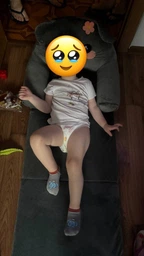 Мягкое детское кресло трансформер плюшевый диванчик для детей котик серый (280053) фото от покупателей 5