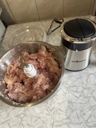 Измельчитель для кухни SeaBreeze MultiFunction Food Chopper чоппер кухонный, блендер 3в1 с металической чашей на 2л 1600 Вт фото от покупателей 3