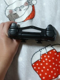 Геймпад PS4 бездротовий DualShock 4 джойстик Bluetooth акумуляторний контролер для ігор консолі смартфона планшета сумісний з ПК смартфоном Android iOS iPad V2 Sony wireless USB зарядка портативний ігровий ергономічний тригерний оригінал pro чорний фото от покупателей 3