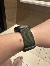 Нейлоновий ремінець Fruct Sport Loop Band для Apple Watch 42/44/45/46/49 mm Dark Black фото від покупців 4