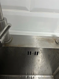 Мойка из нержавеющей стали AQUAMILL 6050 + смеситель + дозатор + решетка фото от покупателей 2