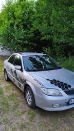Багажник на дах авто для MAZDA 323 Sedan 98-00 Amos C-15 str 1.3 "о"