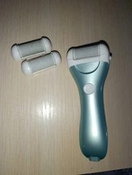 Пемза пилка для ніг та п'яток роликова аккумуляторна Callus Remover 3W електрична для шліфування електропемза для педикюру USB зелена