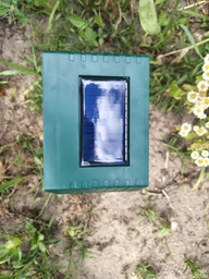 Відлякувач ультразвуковий кротів і птахів змій гризунів Solar Animal Repellent 01 на сонячній батареї + стробоскоп фото від покупців 11