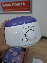 Воскоплав для депіляції баночний Konsung Pro wax 100 Білий фото від покупців 1