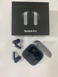 Беспроводные вакуумные наушники Buds 4 Pro White TWS ANC и прозрачным зарядным кейсом с возможностью беспроводной зарядки и шумоподавлением LEXEGO SM-R4N-Pro-W фото от покупателей 1