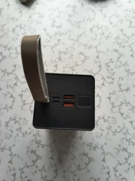 Повербанк 50000 mah 22.5W Super Fast Charge 10024 з LED дисплеєм і швидкою зарядкою PD/QC 3 порта powerbank павербанк для телефона apple айфона iphone самсунг samsung роутера планшета універсальний з ліхтариком фото від покупців 19