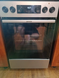 Плита Gorenje GEC5C41SG електрична склокерамічна, 70л, 50x60см, дисплей, прог (GEC5C41SG)