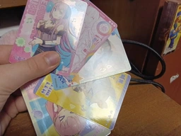 Колекционные карточки вокалоид Хацунэ Мику Hatsune Miku 1 пак 5 карточек