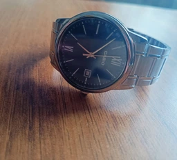 Чоловічий годинник Casio MTP-V002D-7B3 білий 30 м