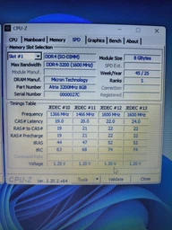 Модуль памяти ATRIA DDR4 8Gb 3200MHz sodimm UAT43200CL22SK1/8 (UAT43200CL22SK1/8) фото от покупателей 3