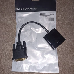 Адаптер STLab DVI-D (24+1) M - VGA 15 pin F HDTV 1080p (U-993)
