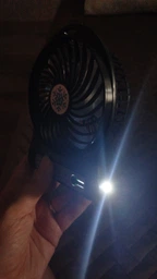 Міні-вентилятор Portable Fan Mini Блакитний (1924786561) фото від покупців 1