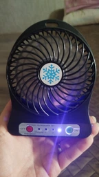 Міні-вентилятор Portable Fan Mini Блакитний (1924786561)