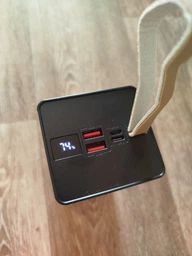 Повербанк 50000 mah 22.5W Super Fast Charge 10024 з LED дисплеєм і швидкою зарядкою PD/QC 3 порта powerbank павербанк для телефона apple айфона iphone самсунг samsung роутера планшета універсальний з ліхтариком фото від покупців 9
