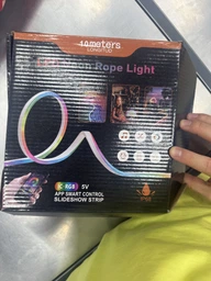 Розумна гнучка неонова світлодіодна стрічка Neon LED RGB-IC з Bluetooth USB та синхронізацією музики 10 метрів Водостійкий смарт гнучкий неон SMD5050 з пультом і блютуз додатком 5 вольт сумісність з Авто ТБ ПК