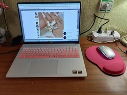 Ноутбук HP OmniBook 3 Laptop 16-by0025ua (D4NY2EA) Glacier Silver / 16" IPS WUXGA / AMD Ryzen 5 130 / RAM 24 ГБ / SSD 512 ГБ / Подсветка клавиатуры / Зарядка по USB