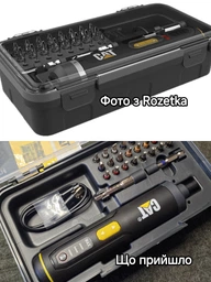 Аккумуляторная отвертка CAT DX1110 4V с битами (6947372549352) фото от покупателей 7