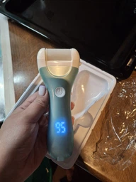 Пемза пилка для ног и пяток роликовая аккумуляторная Callus Remover 3W электрическая для шлифовки электропемза для педикюра USB зеленая фото от покупателей 4